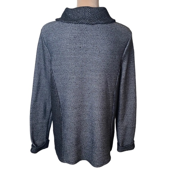 Chico’s Cowl Neck Chunky Sweater Size 3 - Picture 2 of 8